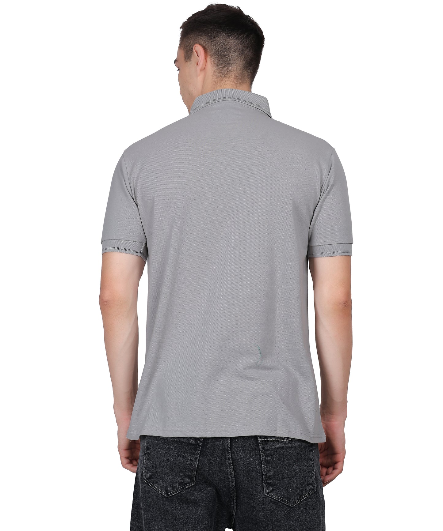 Polo Tshirt for Men with Pocket in Matty Fabric