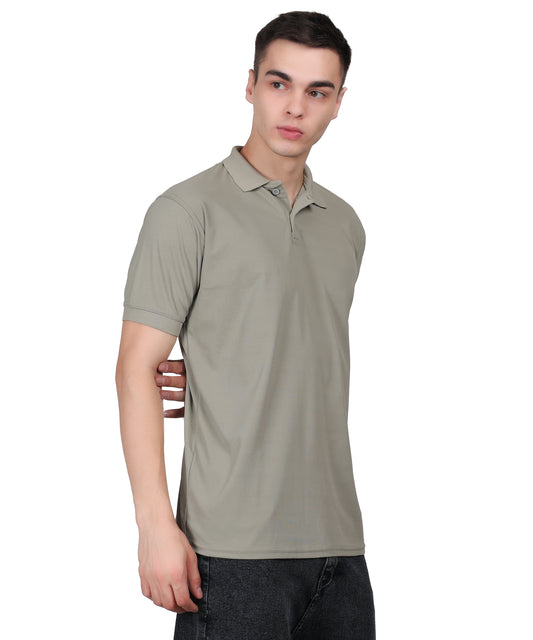 Slim Fit Polo T-Shirt with Double Cool Techno Fit Fabric