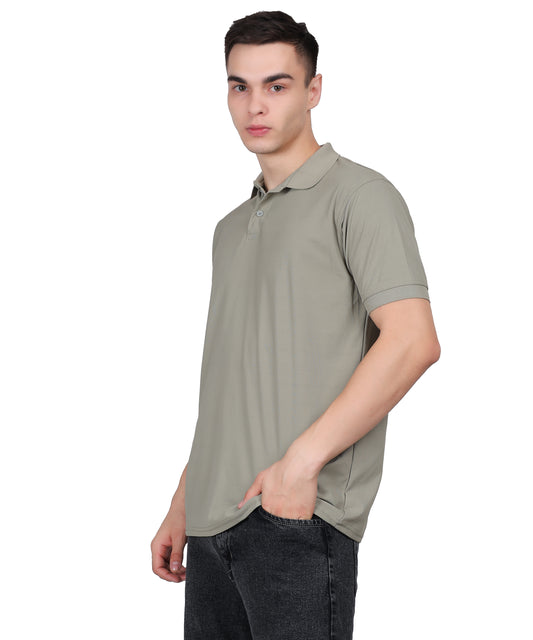 Slim Fit Polo T-Shirt with Double Cool Techno Fit Fabric